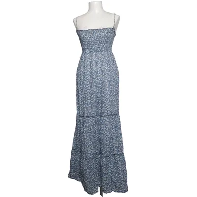 Maxi dress (Blue, Multicolored) from H&M Cotton