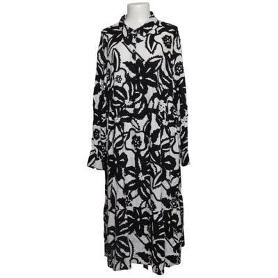 Shirt dress (Black, White) from Bonprix Viscose