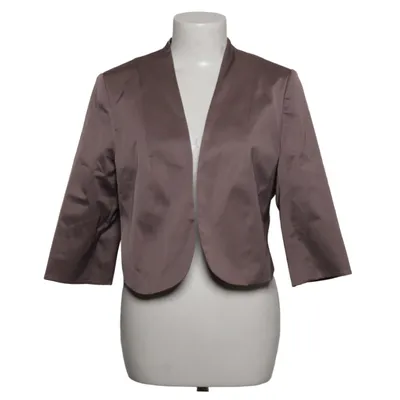 Blazer (Brown) from Comma Cotton, Elastane, Polyester