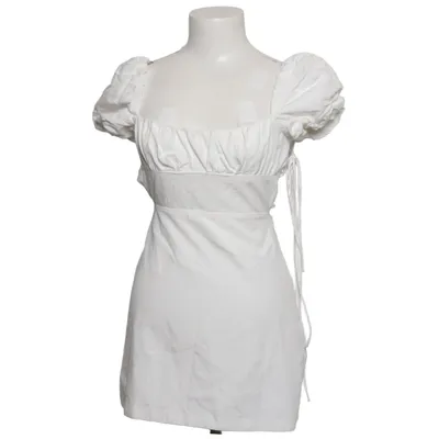 Kjole (Hvid) fra Zara Bomuld, Linned, Viscose