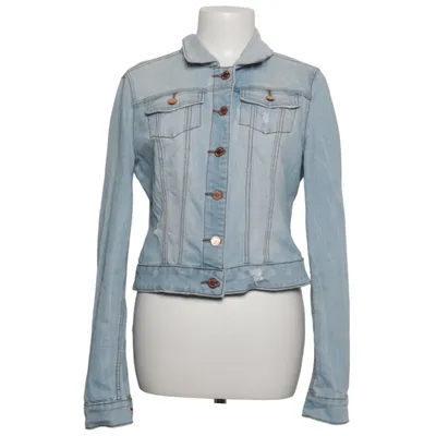 Denim jacket (Blue) from MiH Jeans Cotton, Elastane, Polyester, Viscose