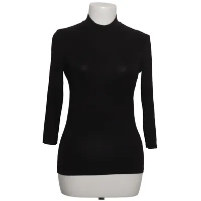 Turtleneck (Sort) fra H&M Basic Elastan, Viscose