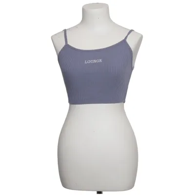 Crop top (Blå) fra Lounge Apparel Bomuld, Elastan