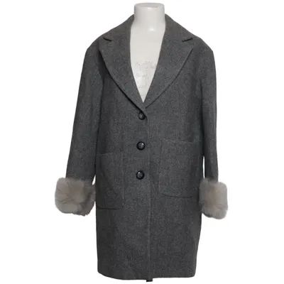 Coat (Gray) from Studio ID Leather, Polyester