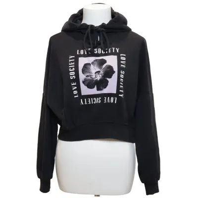 Capuchon sweater (Zwart) van Twintip