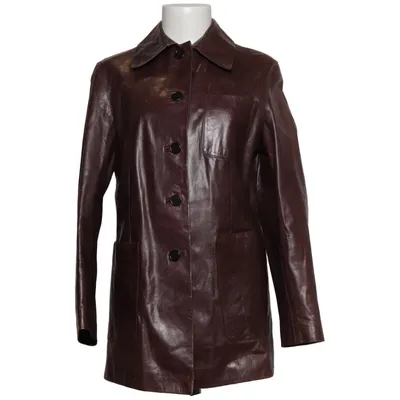 Leather coat (Brown) from St Emile Leather