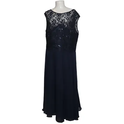 Evening gown (Blue) from Weise Acetate, Polyester