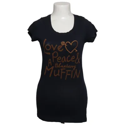 T-shirt (Blueberry Tee) fra Miss America Bomuld