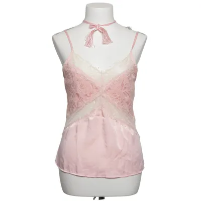 Haut de pyjama (Rose, Blanc) de Maraislise Polyester