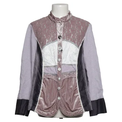 Veste (Violet, Gris, Multicolore) de Just White Coton, Élasthane, Polyester