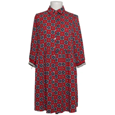 Blusenkleid (Rot, Blau, Weiß) von It Hippie Polyester