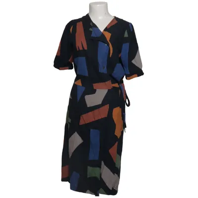 Robe portefeuille (Bleu, Multicolore) de Bobo Choses Coton, Viscose