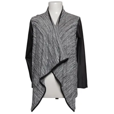 Cardigan (Zwart, Grijs) van Bebo Elastaan, Polyester