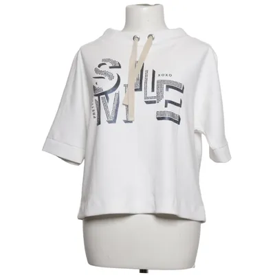 Short sleeve hoodie (White) from Betty Barclay