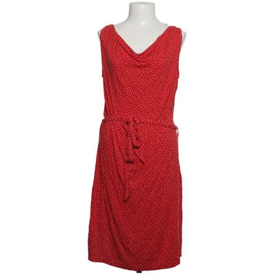 Jurk (Rood, Wit) van John Cabot Elastaan, Viscose