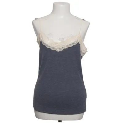 Tanktop  (Blå, Beige) fra Kiabi Elastan, Polyester, Viscose