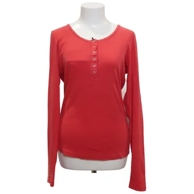 Henley T-shirt (Rød) fra Blue Lemon