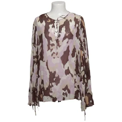 Bluse (Brun, Pink, Beige) fra Massimo Dutti Viscose