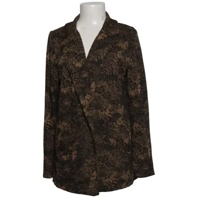 Blazer (Brun, Sort) fra Yest Bomuld, Elastan, Metallfiber, Polyester, Viscose