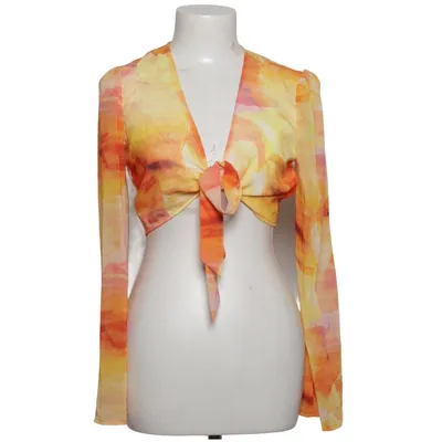 Wickelbluse (Gelb, Orange, Mehrfarbig) von Glassons Polyester
