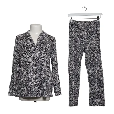 Pyjama (Zwart, Wit) van Calida Katoen