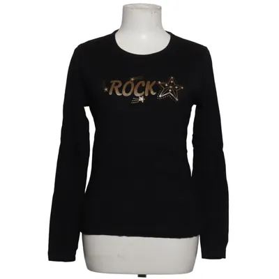 Long sleeve T-shirt (Black) from Crazy World Cotton