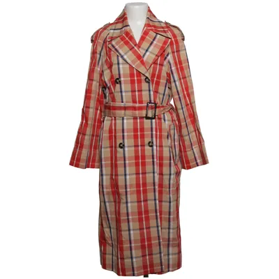 Trenchcoat (Beige, Röd, Flerfärgad) från H&M Bomull