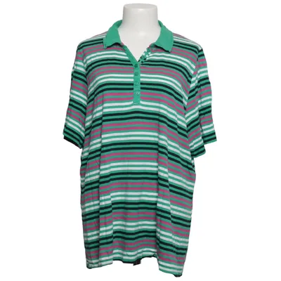 Poloshirt (Groen, Meerkleurig) van Ulla Popken Katoen, Modal
