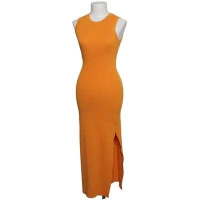 Maxi dress (Orange) from ASOS Design Polyester, Viscose