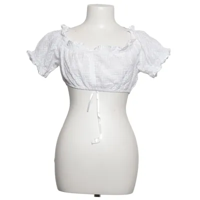 Dirndlbluse (Hvid) fra Krüger Madl Bomuld, Polyester