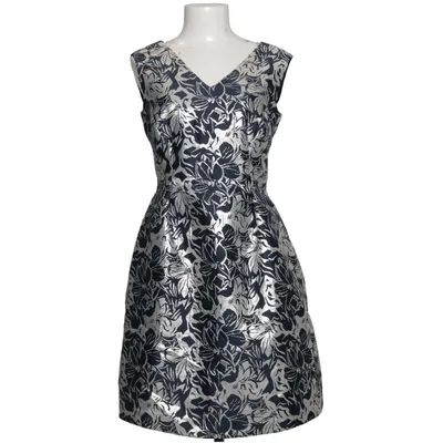 Kleid (Blau, Silber) von Jake*s Collection Metallfaser, Polyester