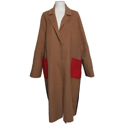 Kappa (Svart, Brun, Röd) från Persona by Marina Rinaldi Polyester, Ull