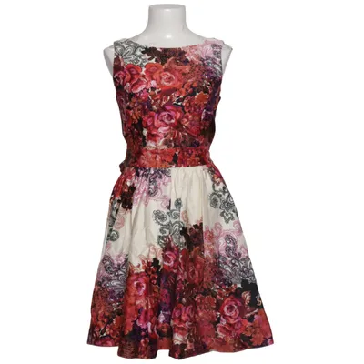 Klänning (Röd, Lila, Flerfärgad) från Lady Vintage Bomull, Elastan