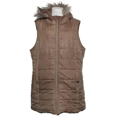 Outer vest (Beige) from Atlas for Women Acrylic, Polyester