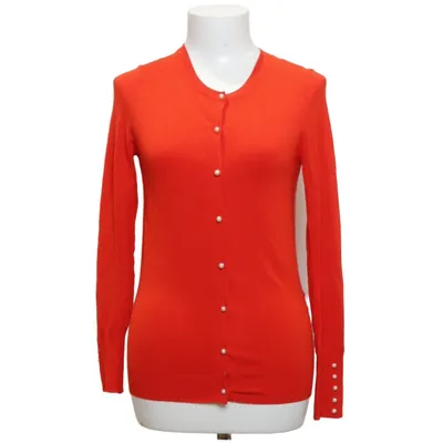 Kofta (Röd) från Zara Knit Elastan, Polyamid, Viskos