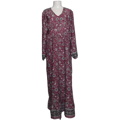 Maxi jurk (Rood, Zwart, Wit) van Coline Katoen, Polyester