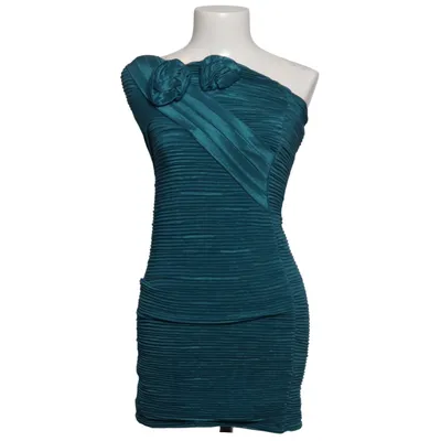 Cocktailkjole (Blå) fra Romeo & Juliet Couture Bomuld, Elastan, Polyamid, Polyester