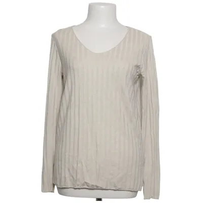Sweater (Beige) from Lens Angora, Viscose, Wool