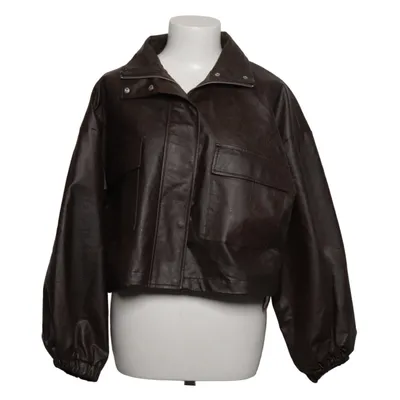 Jacka (Brun) från Japan Skinnimitation, Polyester