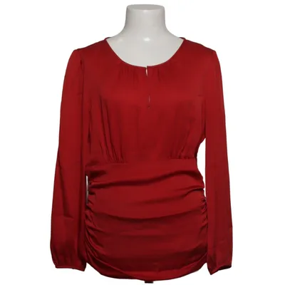 Bluse (Rot) von Paule KA Elasthan, Seide
