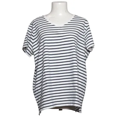 T-shirt (Black, White) from AnnaLisa Cotton, Elastane