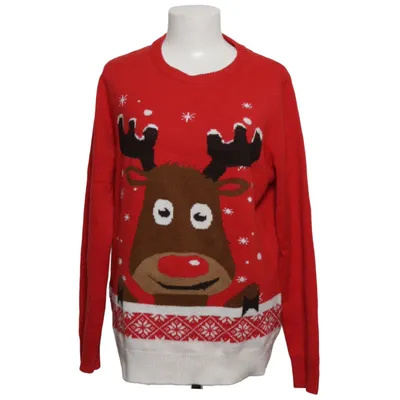 Julesweater (Rød, Hvid, Brun) fra 9th Avenue