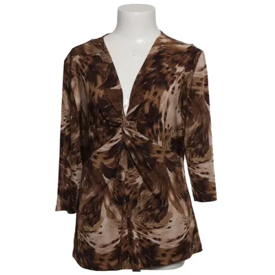 Topp (Brun, Beige) från Kim & Co Elastan, Polyester
