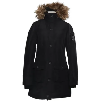 Parka (Black) from Abercrombie Polyester