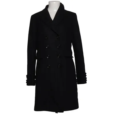 Coat (Black) from Weekend MaxMara Acetate, Cupro, Polyamide, Wool