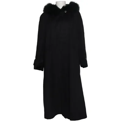 Mantel (Schwarz) von C&A Alpakawolle, Nylon