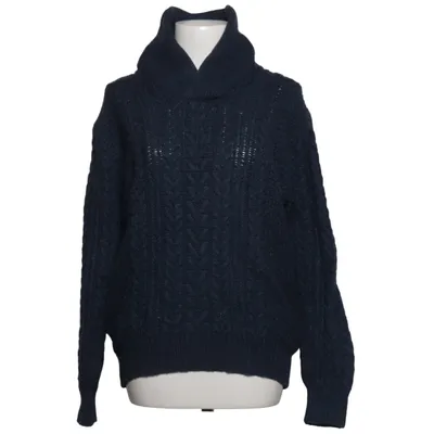 Pul à col roulé (Bleu) de Trenery Laine
