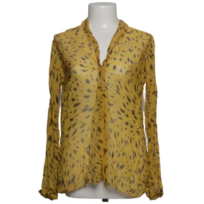 Blouse (Geel, Zwart) van Polita Zijde