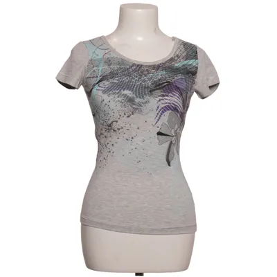 T-shirt (Grå, Flerfarvet) fra Kenvelo Bomuld, Polyester