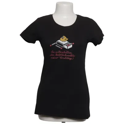 T-shirt (Zwart) van Premium Women Katoen